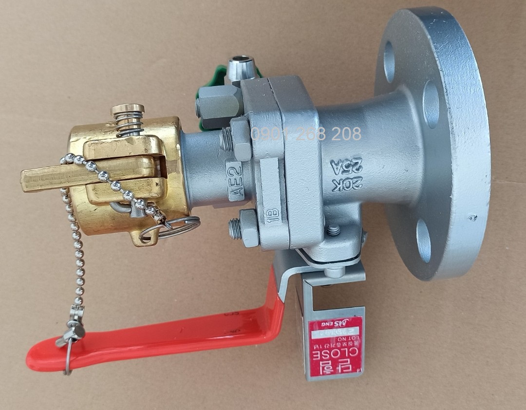 van bi nạp lỏng có coupling WTBV-1124-25A MS Eng
